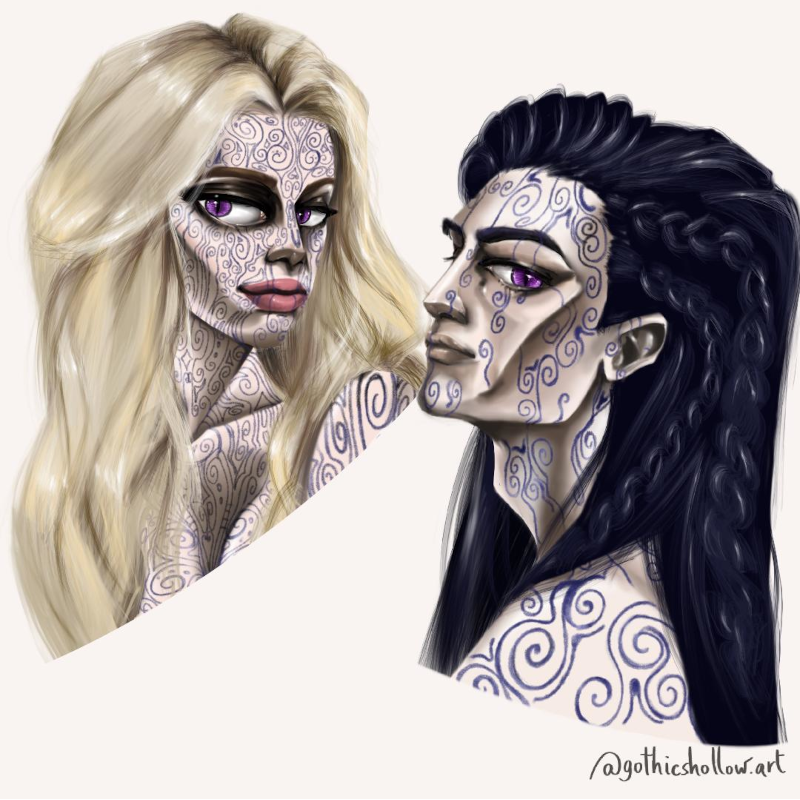 Fan-art di gothicshollow.art